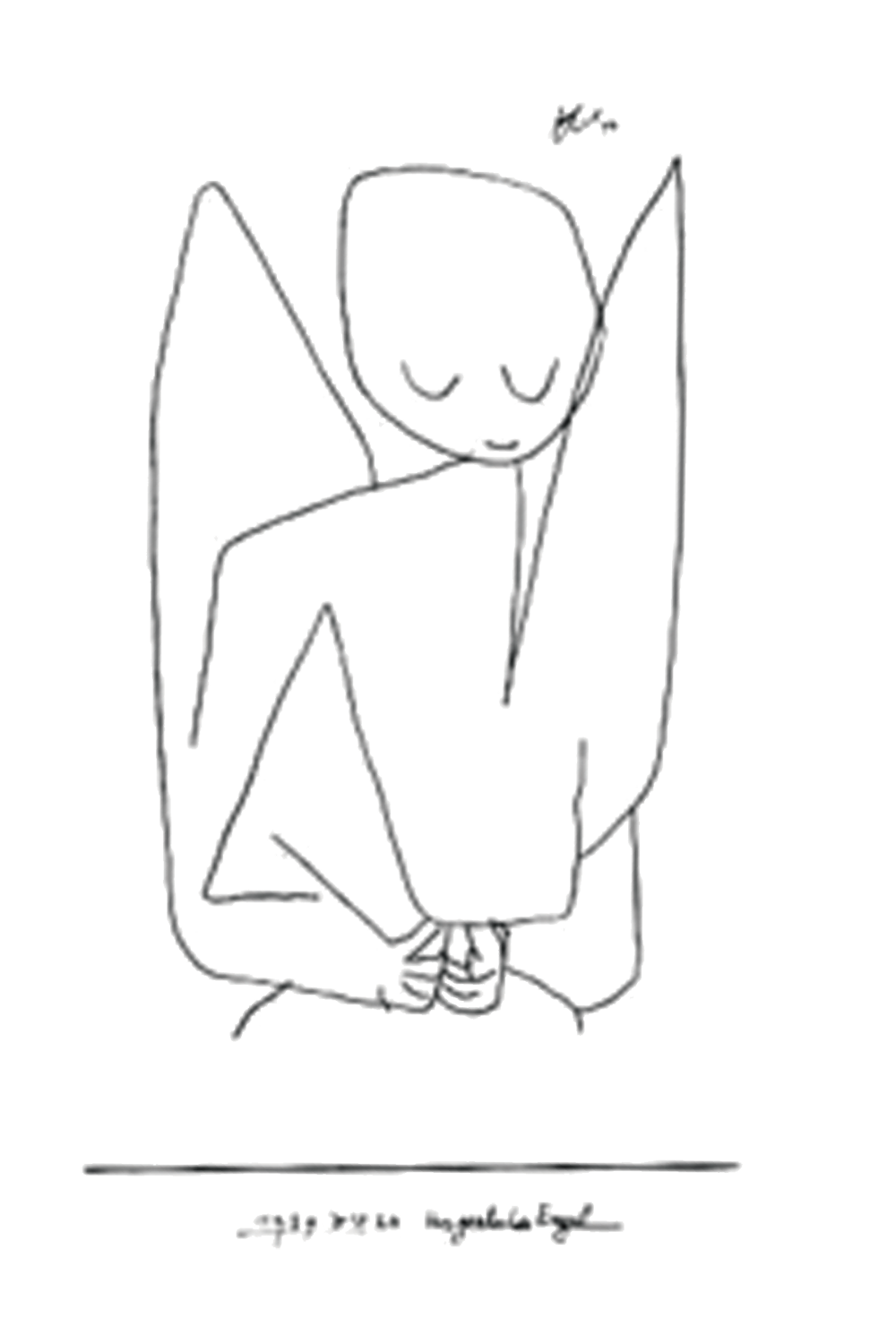 大野はぐくみクリニック｜希望ある未来のために｜忘れっぽい天使｜パウルクレー